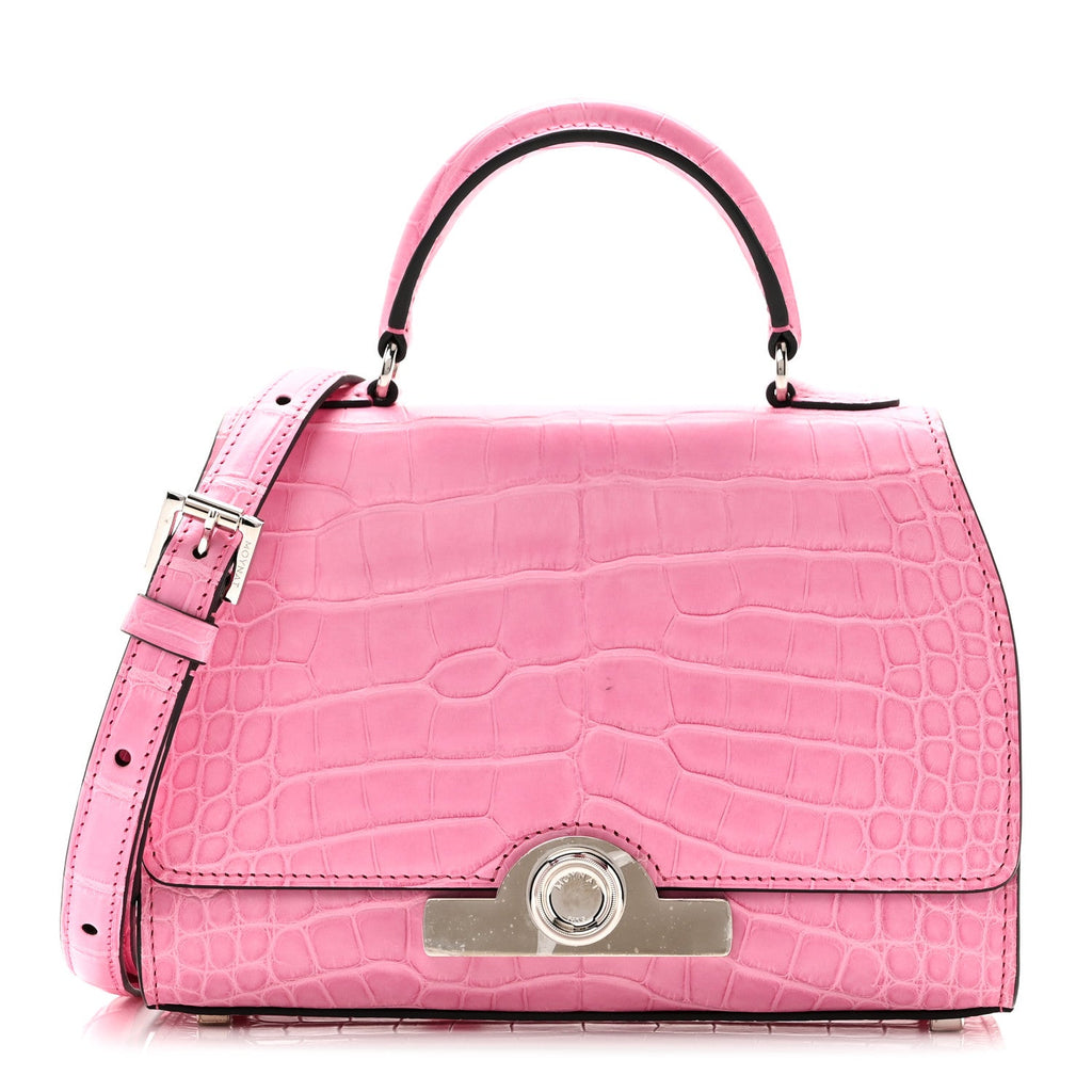 Matte Crocodile Rejane BB Pink
