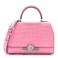 Matte Crocodile Rejane BB Pink