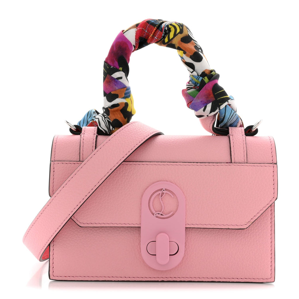 Calfskin Empire Silk Mini Elisa Top Handle Bag Soupir Multicolor