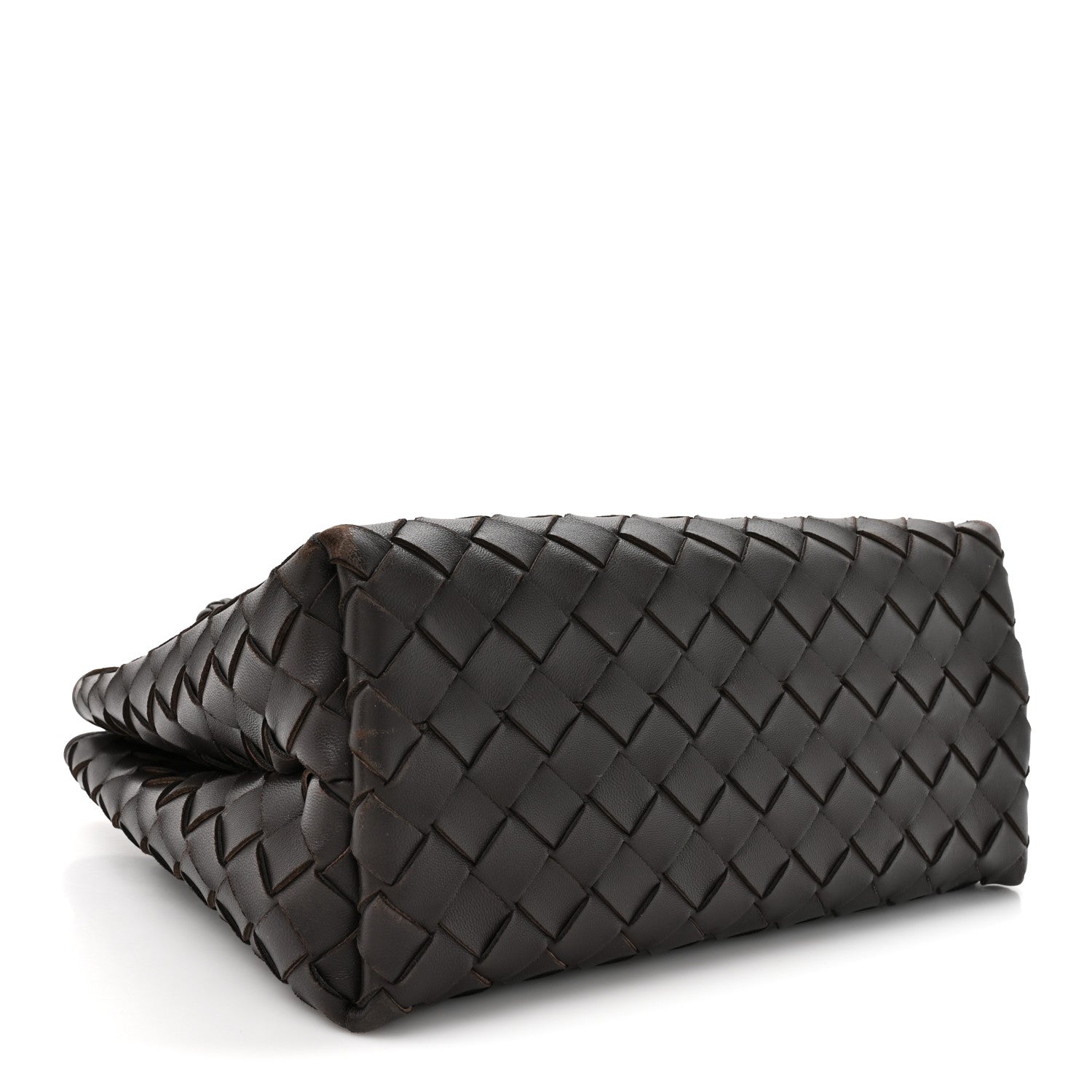 Nappa Intrecciato Small Andiamo Shoulder Bag Fondant