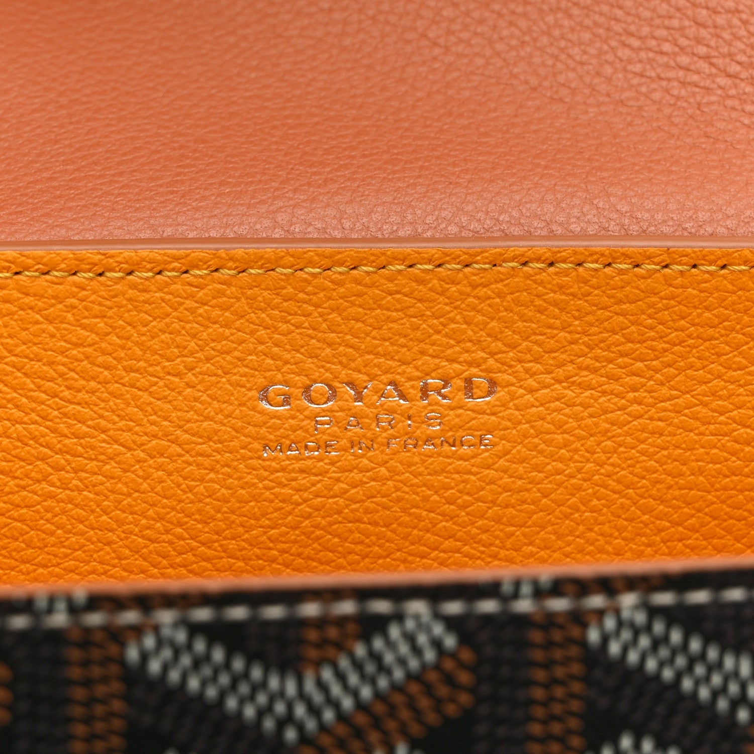 Goyardine Mini Saigon Black Gold