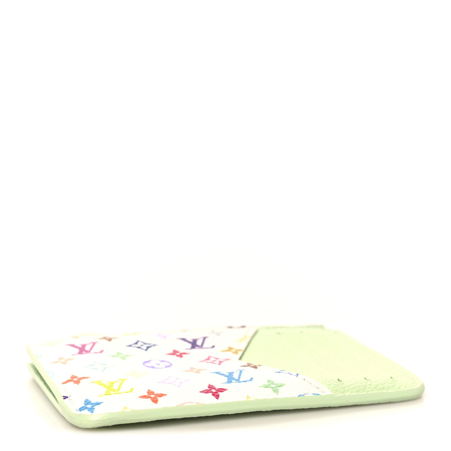 LV X TM Monogram Romy  Holder Green Tea