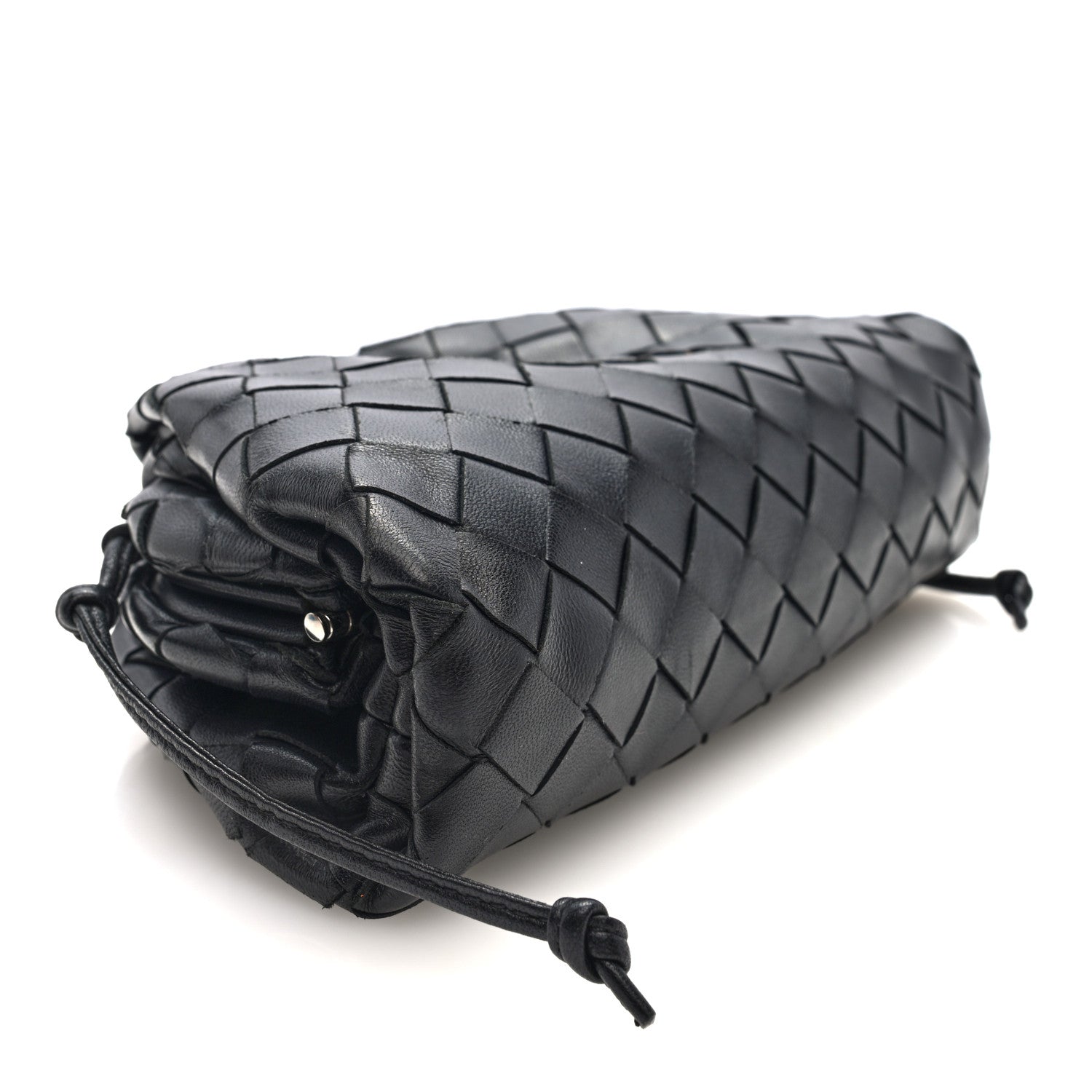 Nappa Intrecciato The Mini Pouch Black