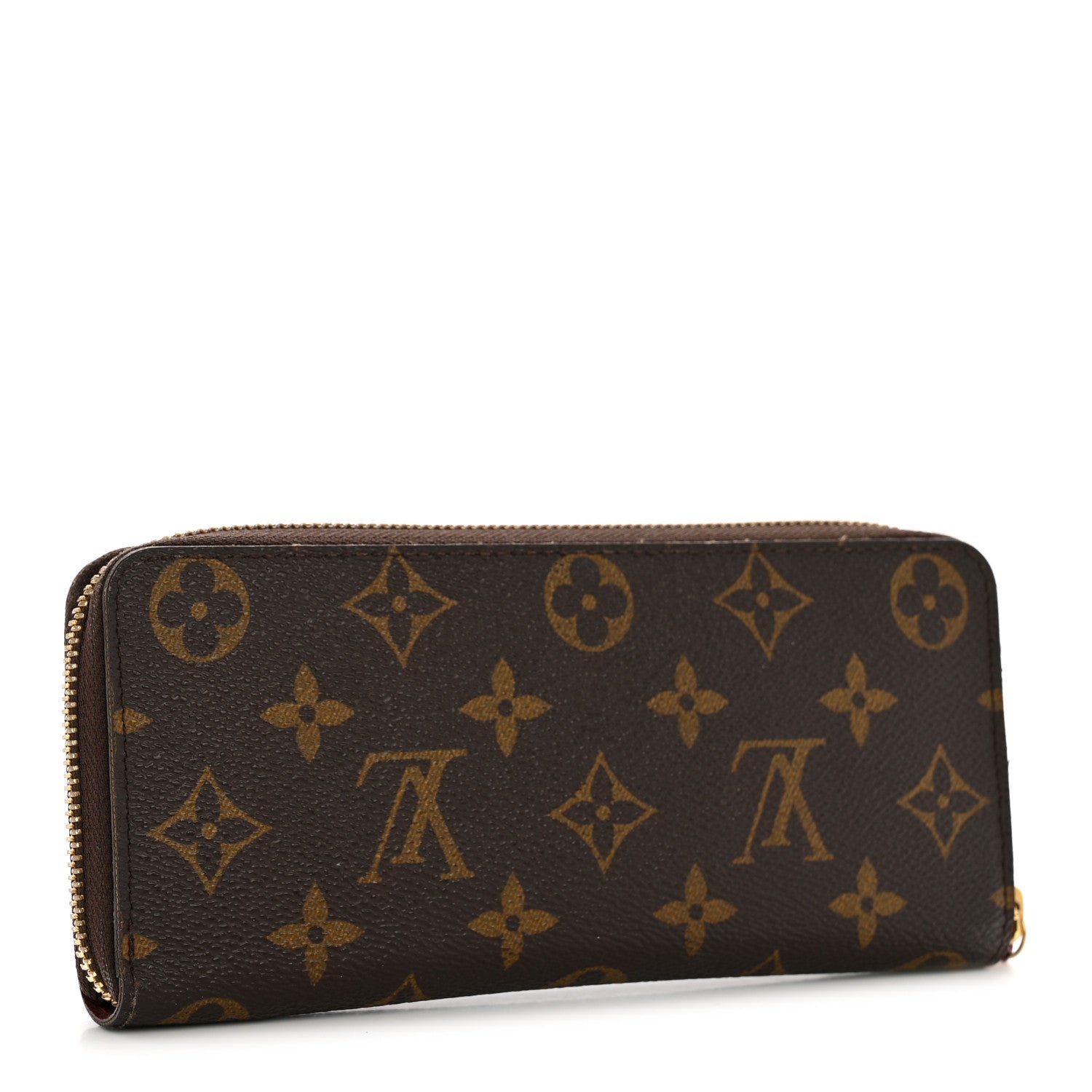 Monogram Clemence Wallet Fuchsia