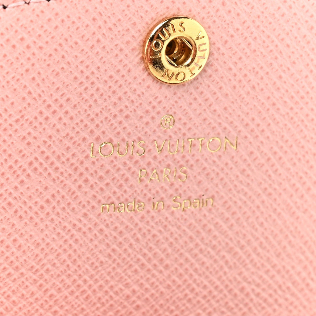 Monogram Rosalie Coin Purse Rose Ballerine