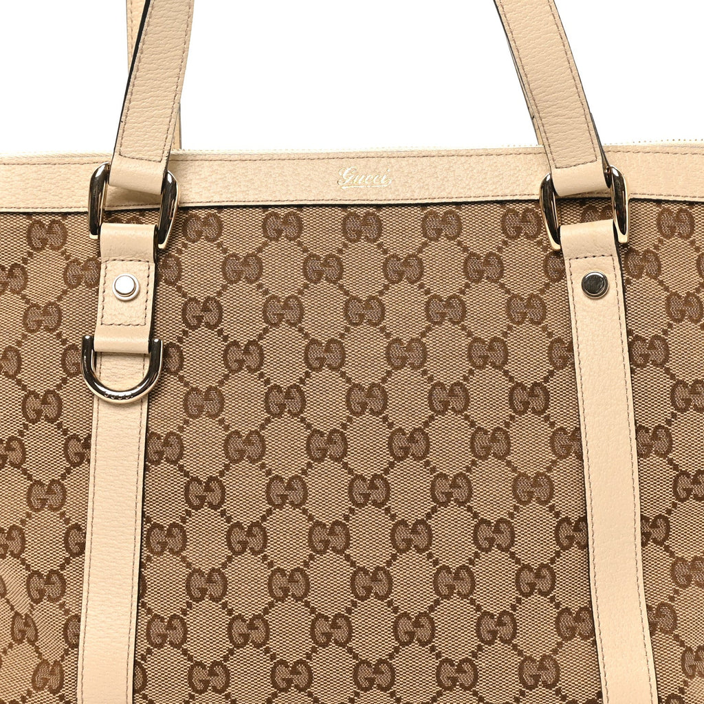 Monogram Medium Abbey Tote Off White