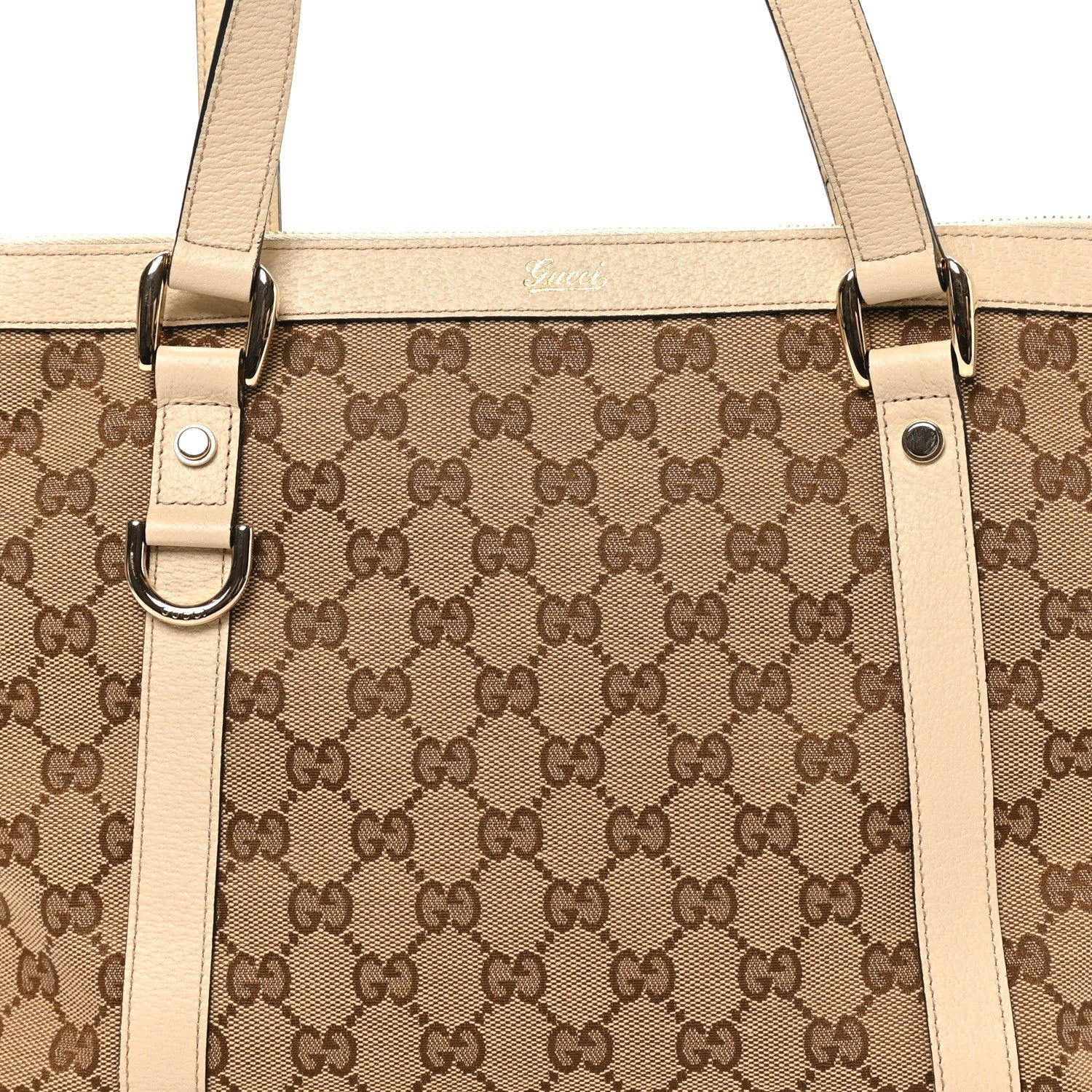 Monogram Medium Abbey Tote Off White