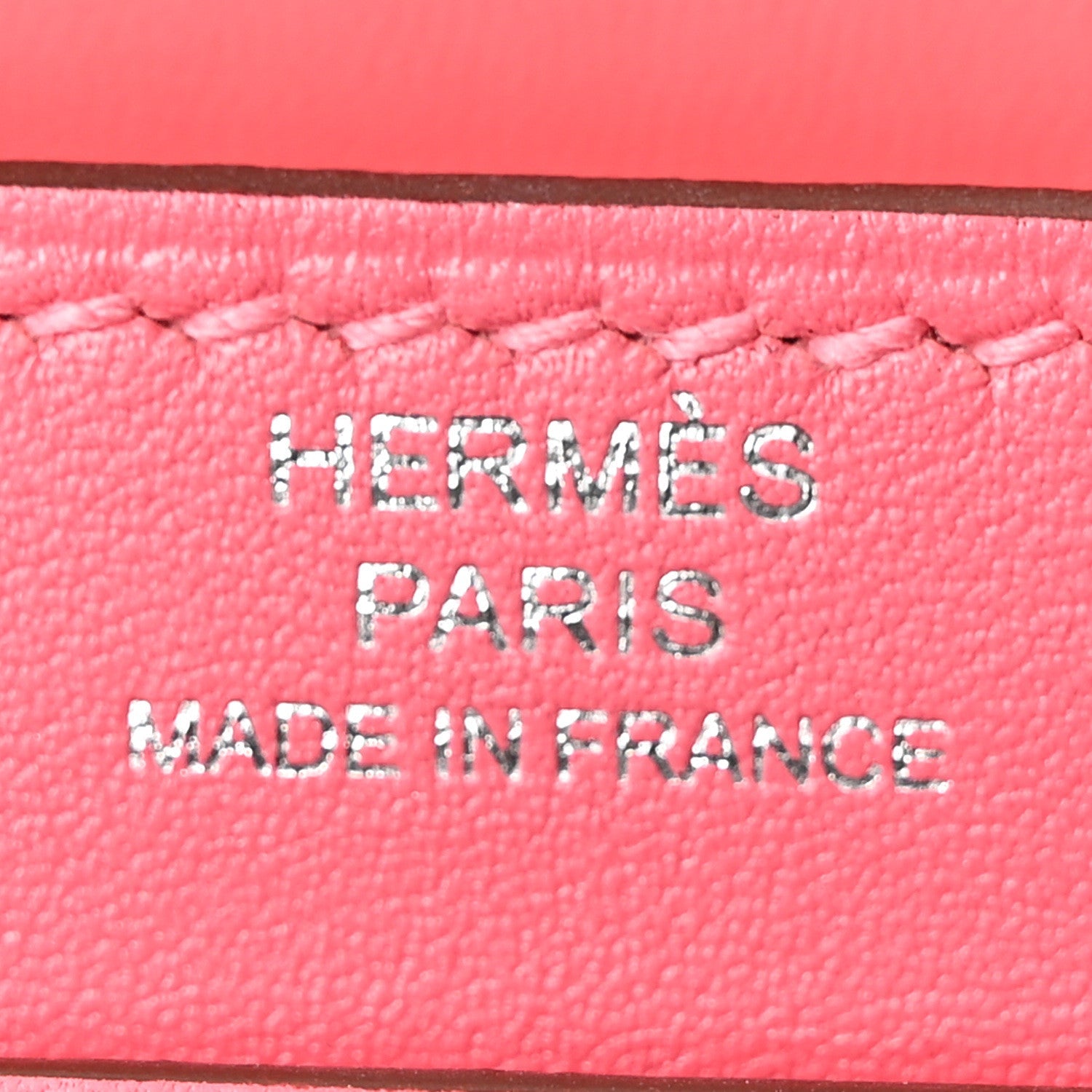 Tadelakt Mini Verrou Chaine Bag Rose Lipstick