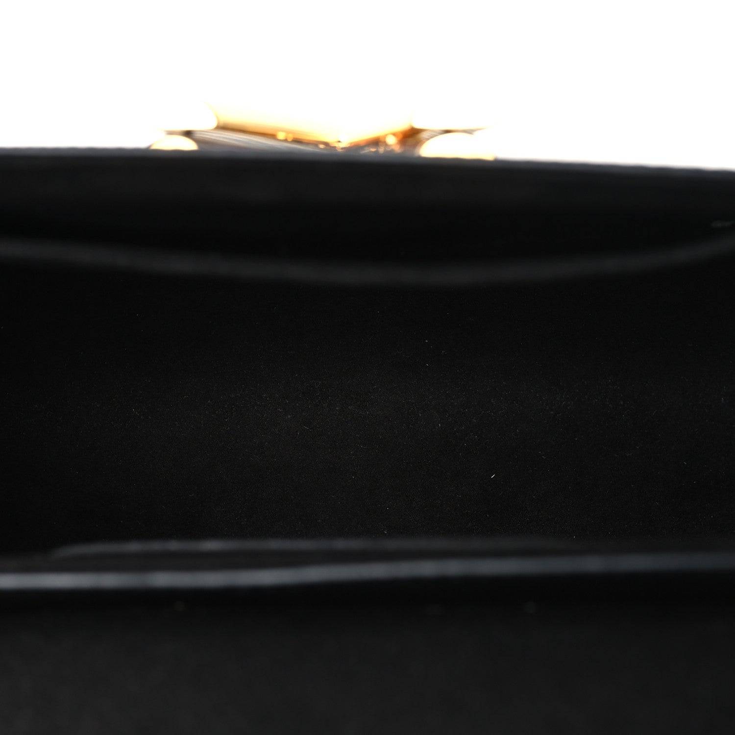 Epi Flowers Twist Shoulder Bag MM  Black