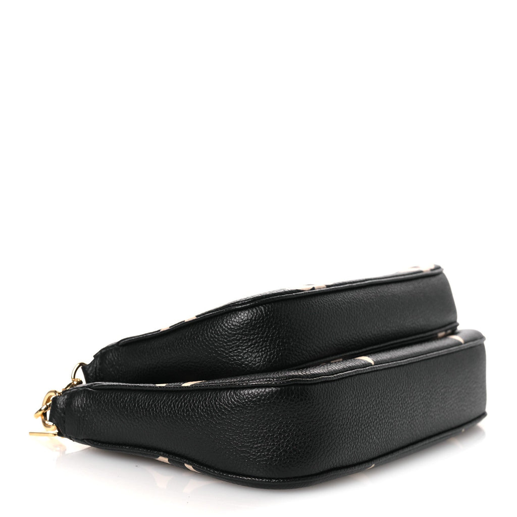 Empreinte Monogram Giant Multi Pochette Accessories Black Beige