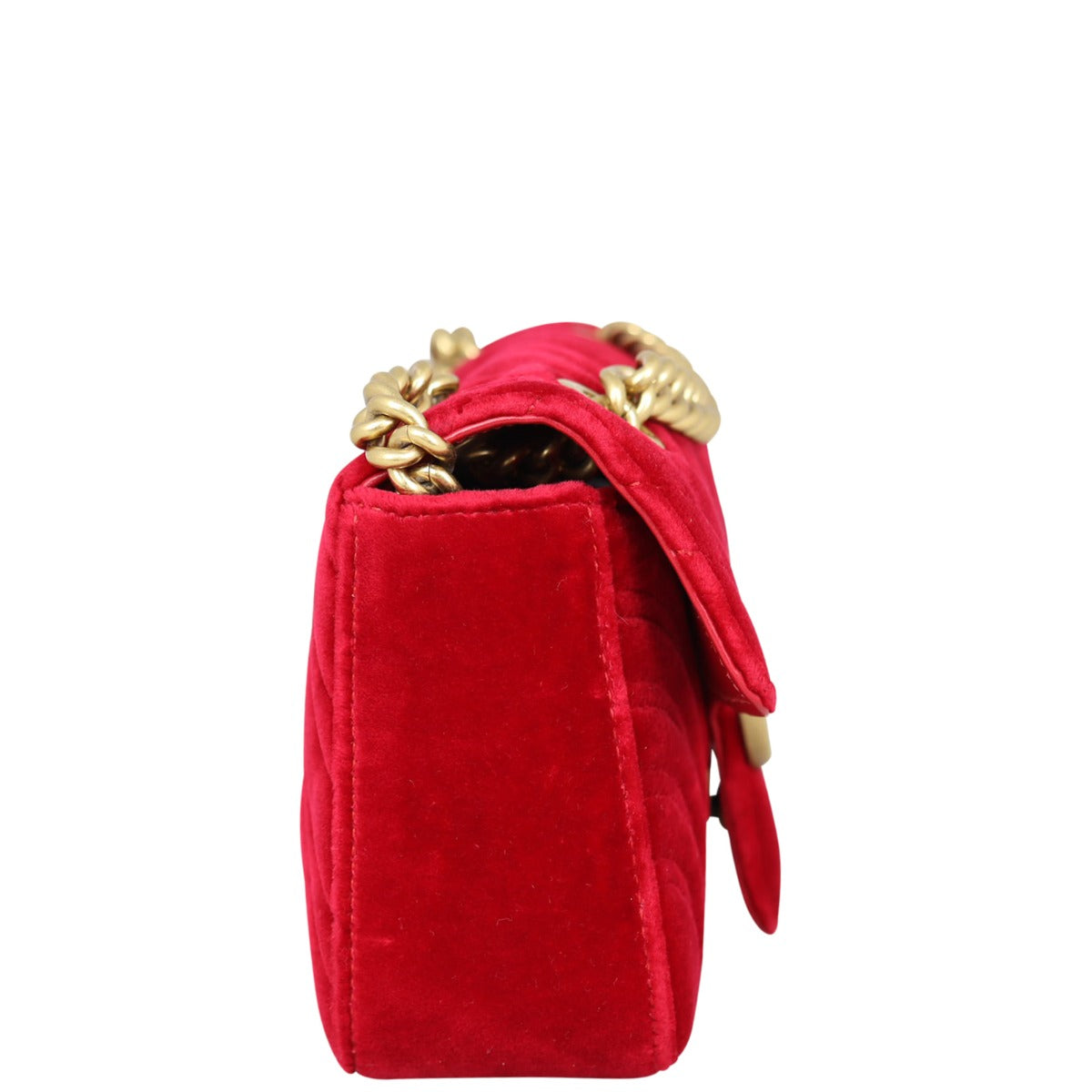 Gucci GG Marmont Velvet Mini Shoulder Bag