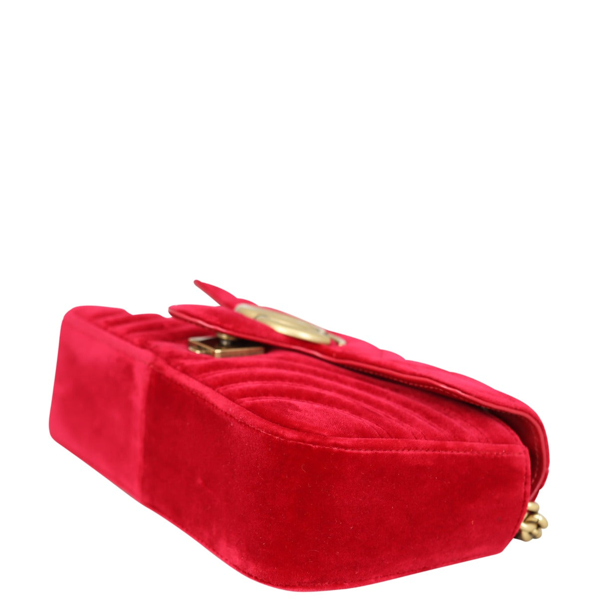 Gucci GG Marmont Velvet Mini Shoulder Bag