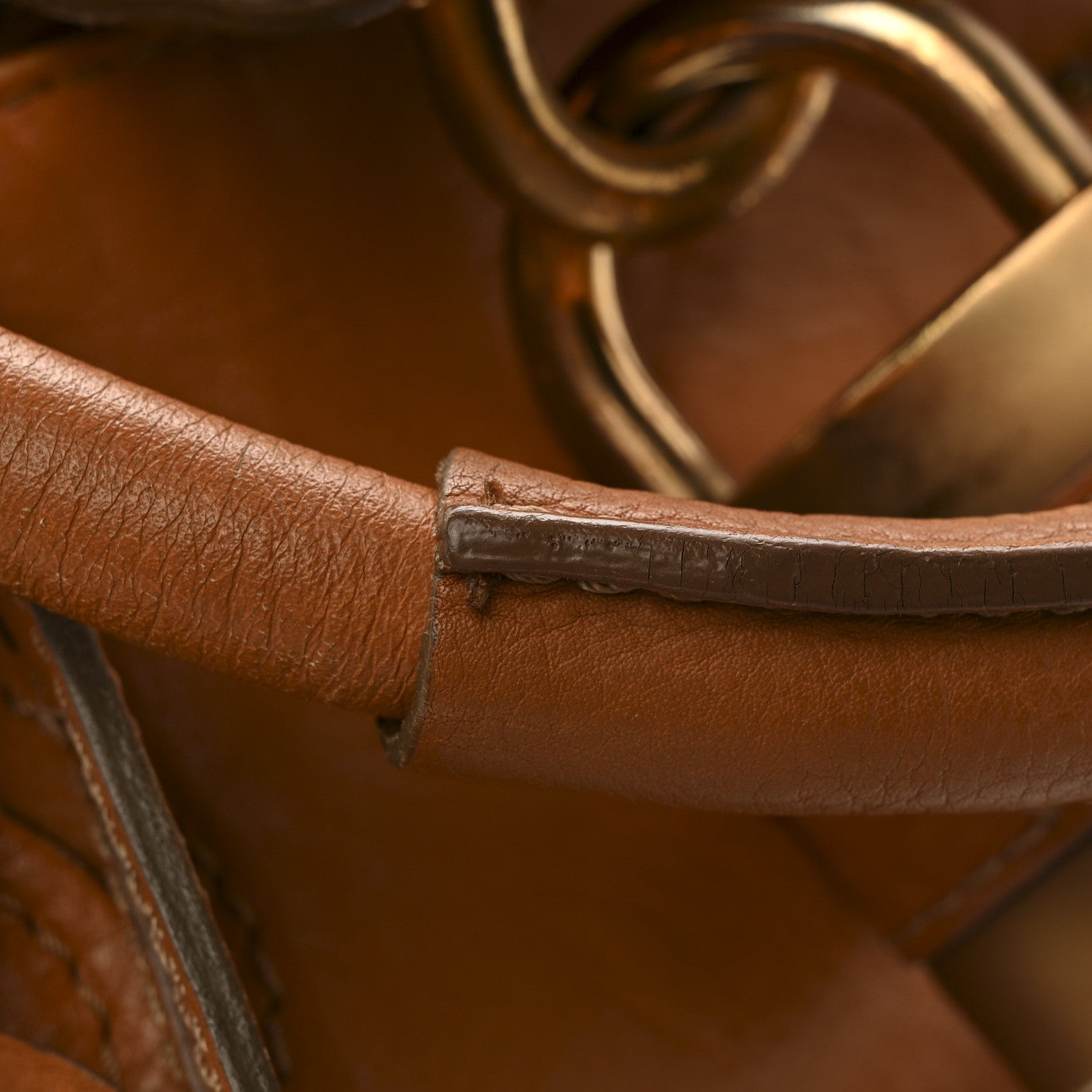 Calfskin Medium Paddington Satchel Tan