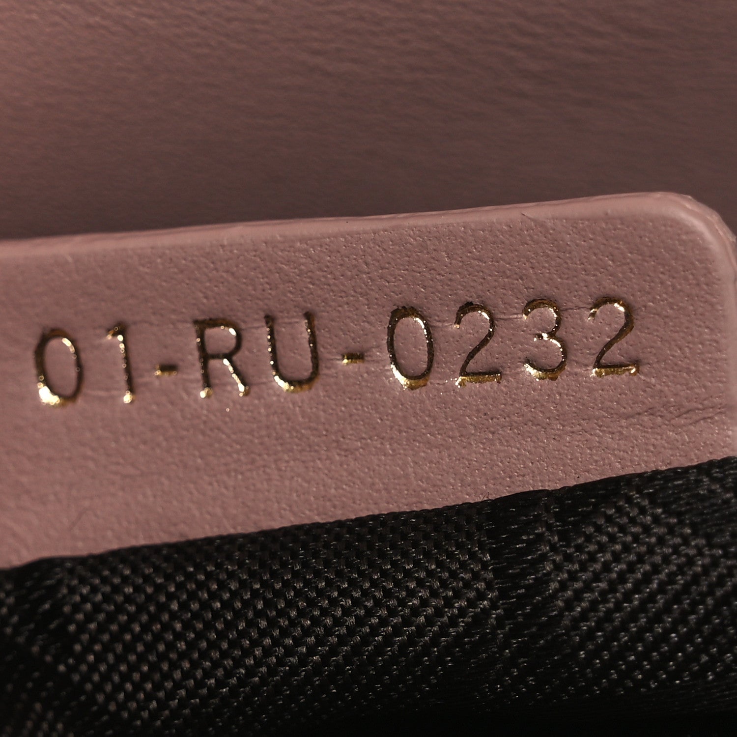 Lambskin Cannage Mini Lady Dior Blush