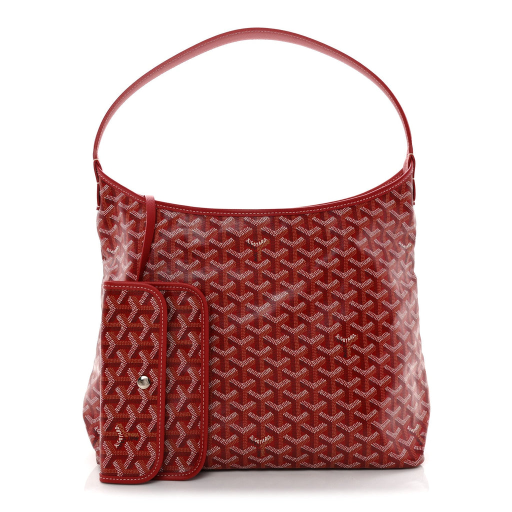 Goyardine Boheme Hobo Red