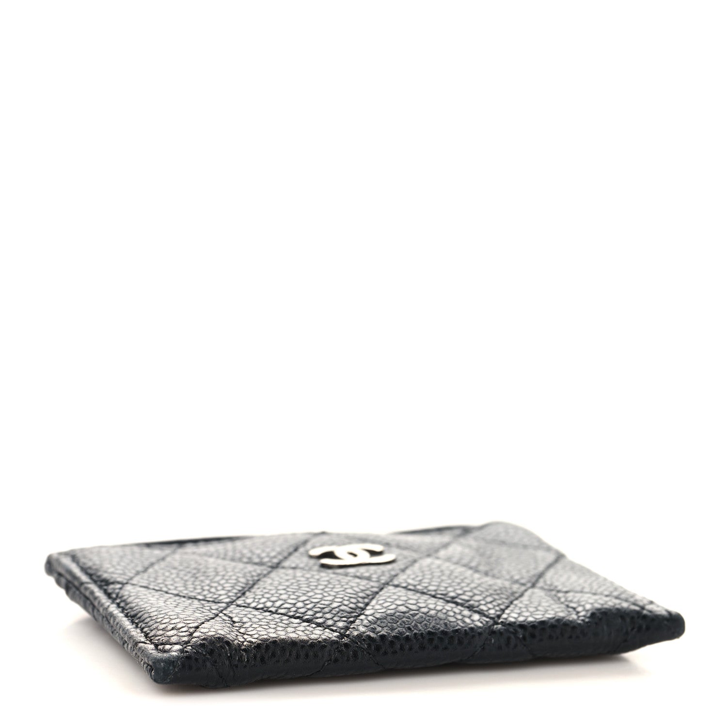 Caviar Quilted  Holder Black