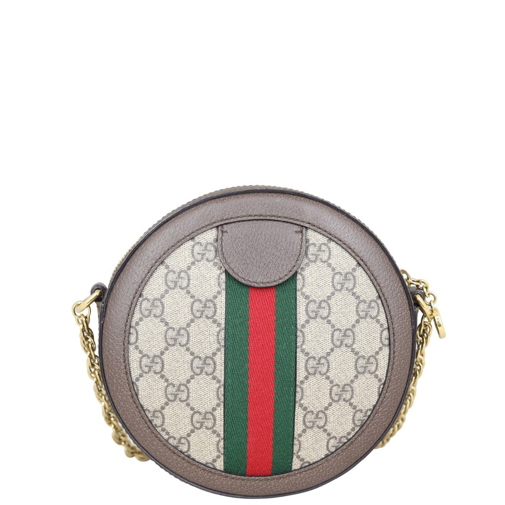 Gucci Ophidia Round Mini Shoulder Bag