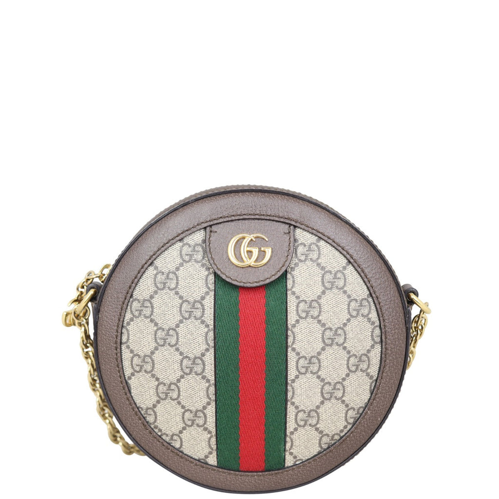 Gucci Ophidia Round Mini Shoulder Bag