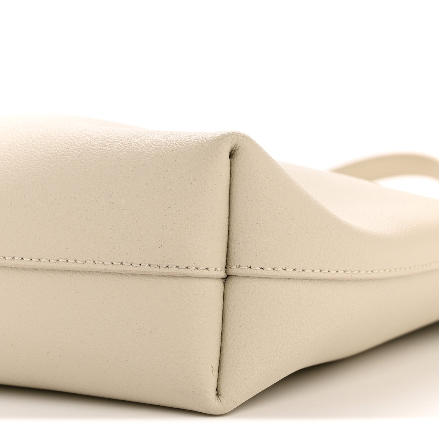 Calfskin Toy Shopping Tote Crema Soft