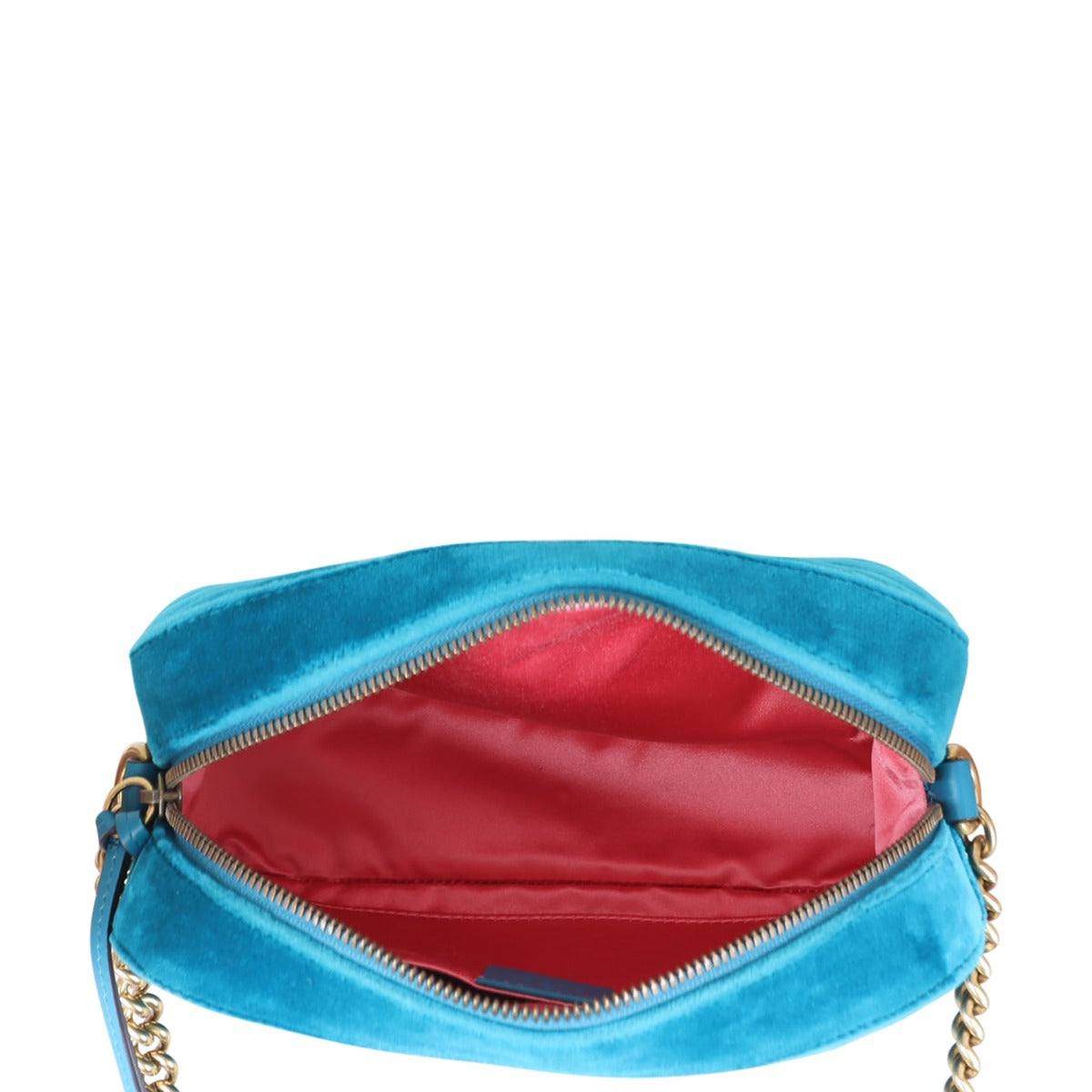Gucci GG Marmont Velvet Small Camera Bag