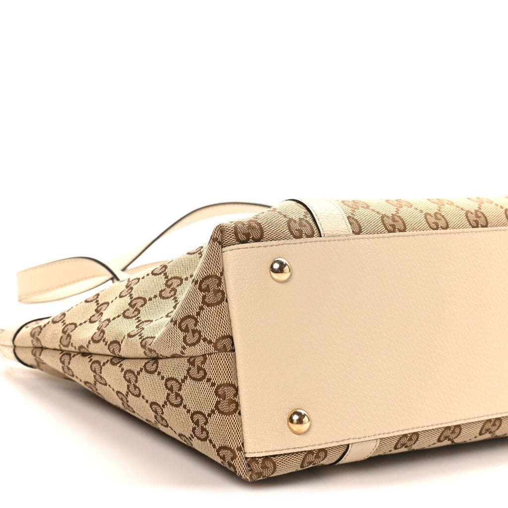 Monogram Medium Abbey Tote Off White