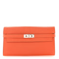 Chevre Mysore Kelly Longue Wallet Feu