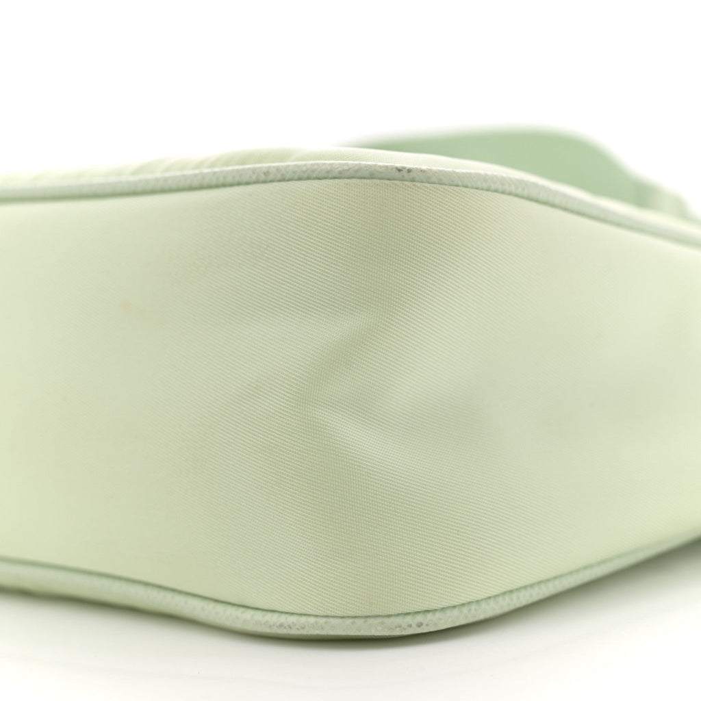 Re-Nylon Saffiano Re-Edition 2005 Shoulder Bag Acqua
