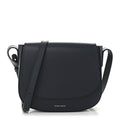 Calfskin Flap Crossbody Bag Blu
