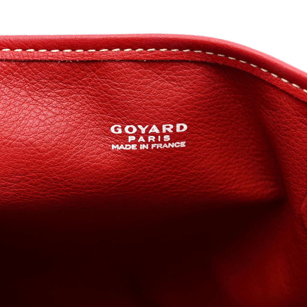 Goyardine Reversible Mini Anjou Red