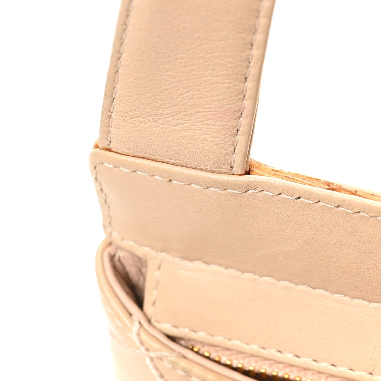 Calfskin Quilted Small Shopper Pink