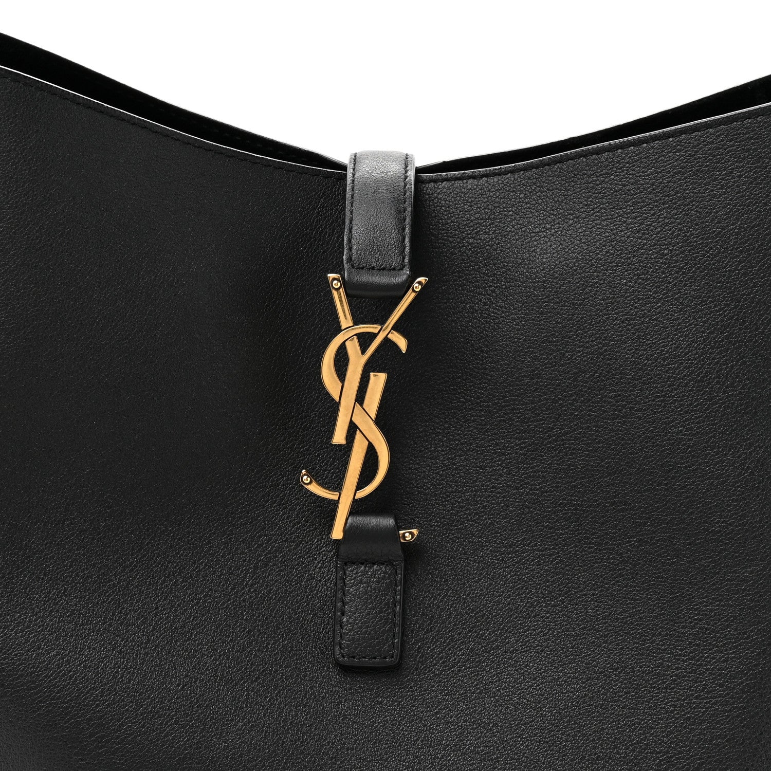 Grained Calfskin Large Le 5 A 7 Soft Hobo Black