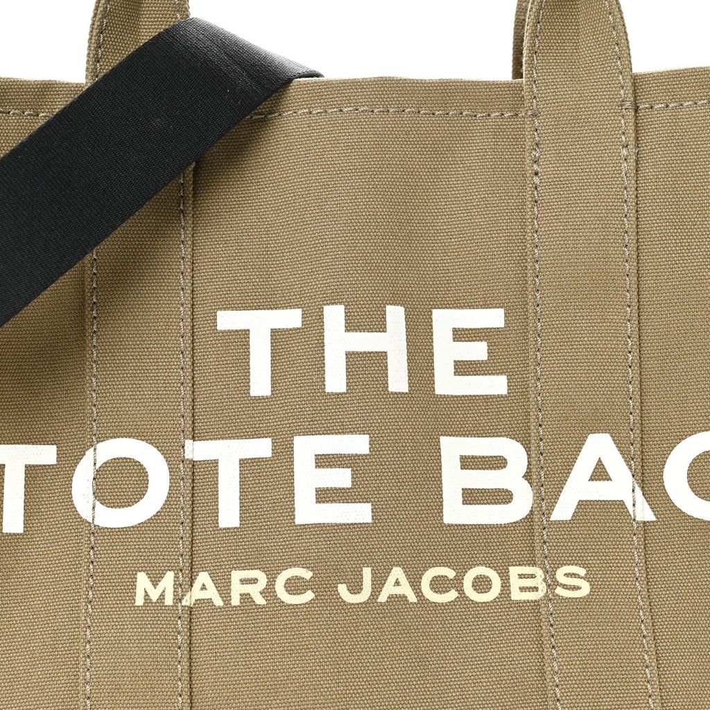 Cotton Canvas Medium The Traveler Tote Bag Slate Green