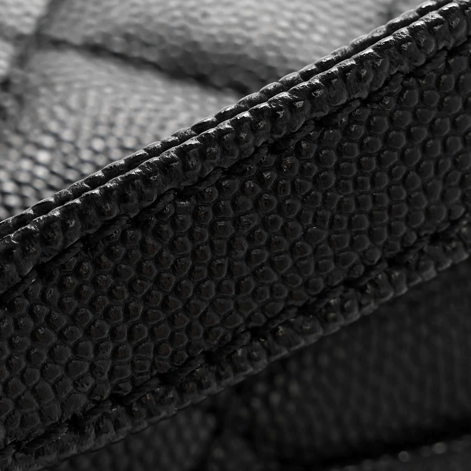 Caviar Quilted Mini Coco Handle Flap Black