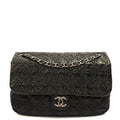 Chanel Shoulder Bag Flap Bag in Black, Leather