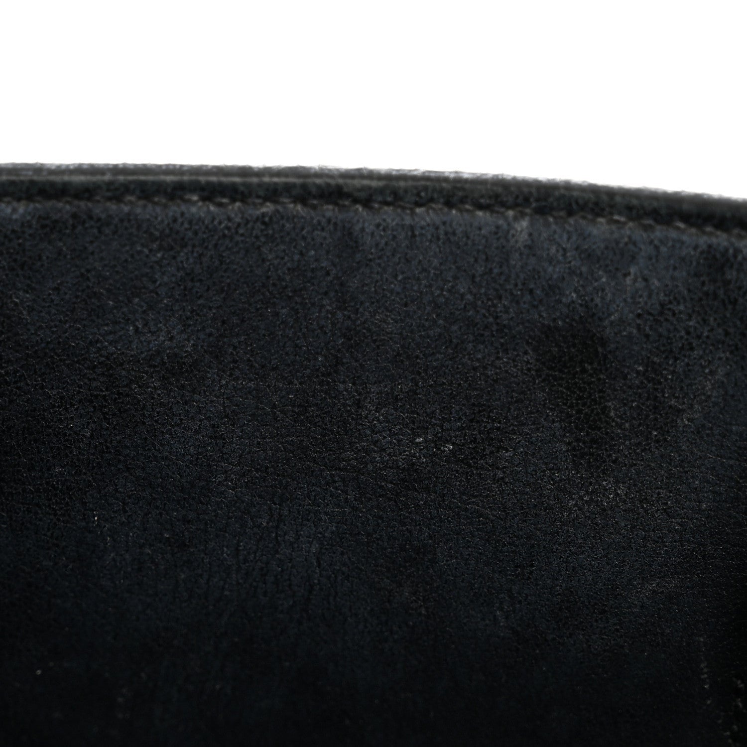 Grained Calfskin Baby Sac De Jour Black