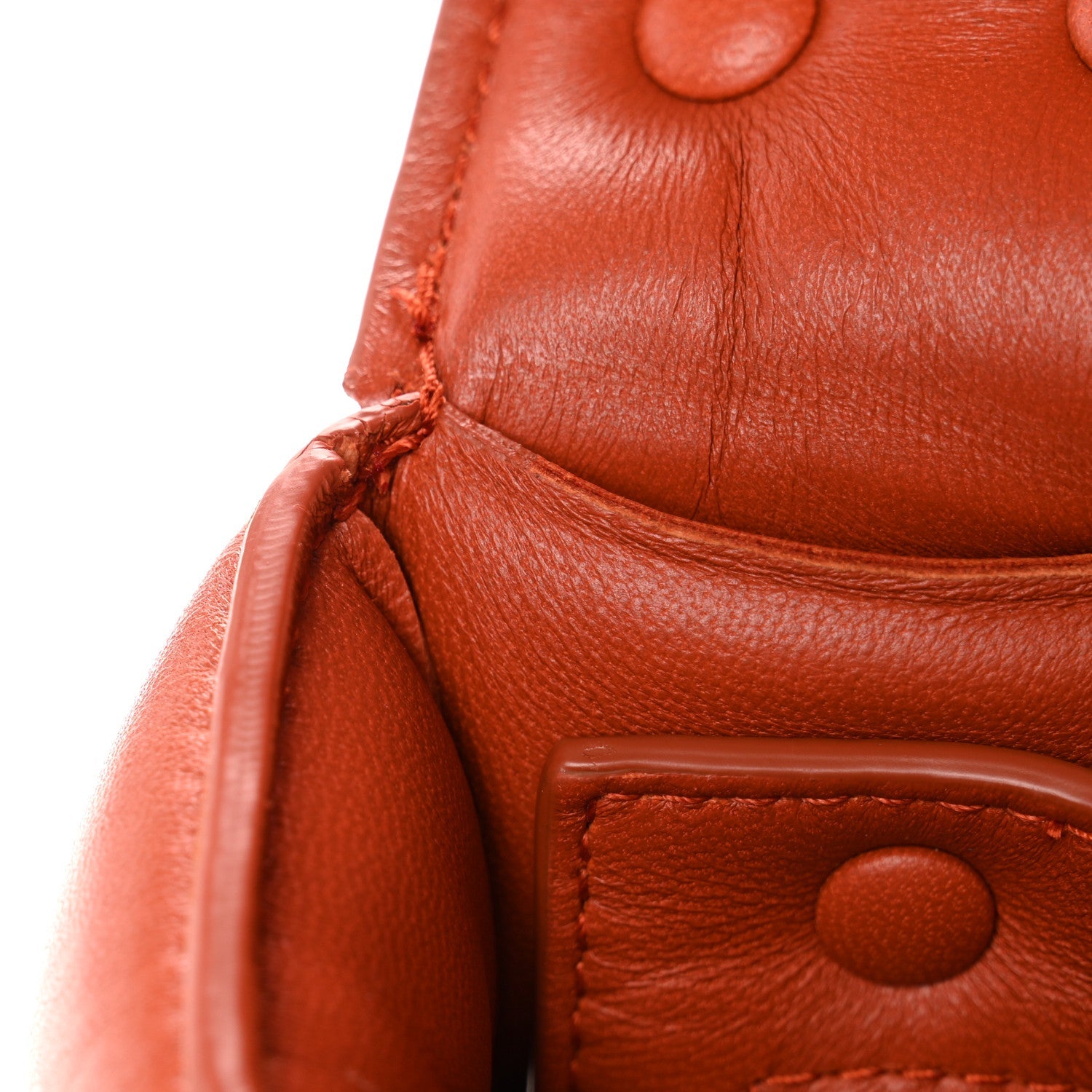 Lambskin Maxi Intreccio Padded Chain Cassette Crossbody Bag Clay