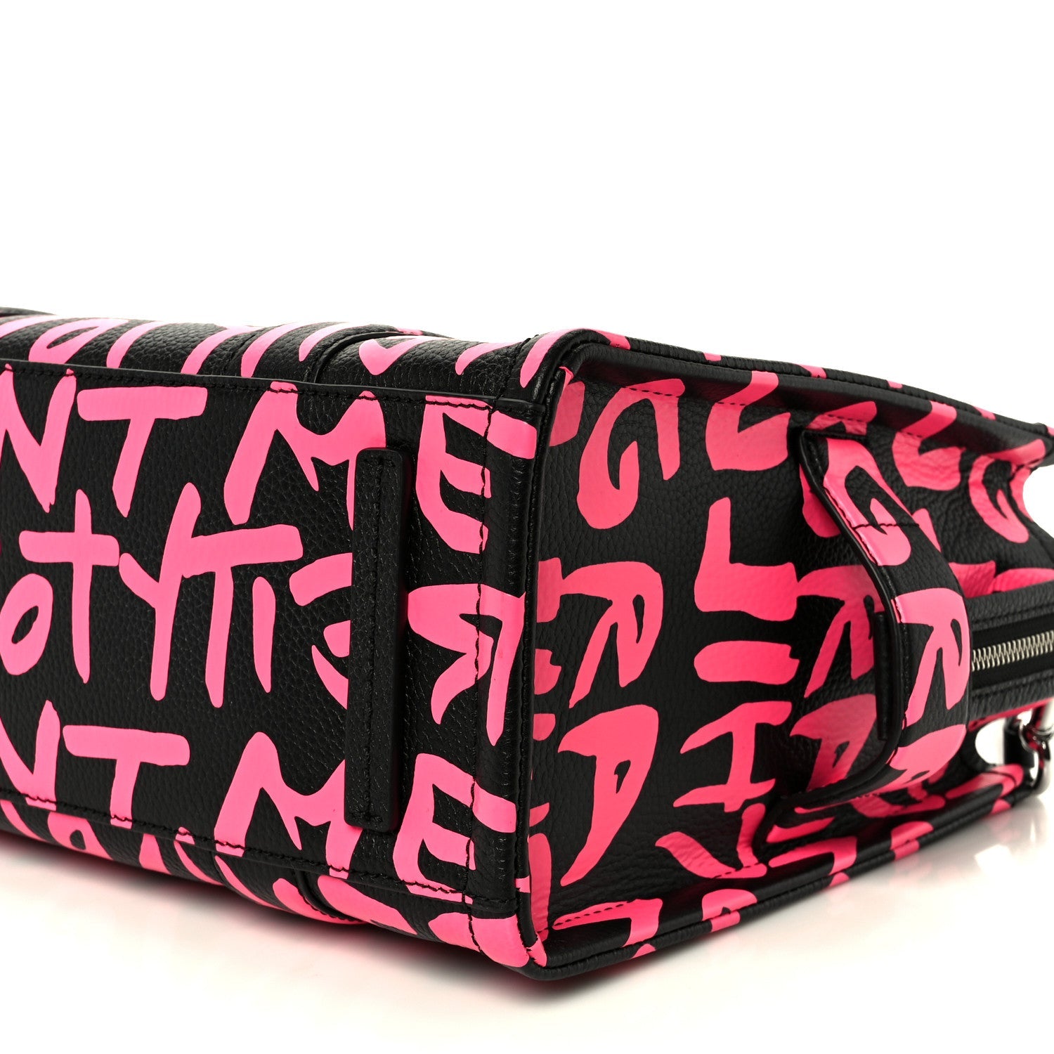 X STEPHEN SPROUSE Grained Calfskin Medium The Tote Bag Pink