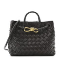 Nappa Intrecciato Small Andiamo Shoulder Bag Fondant