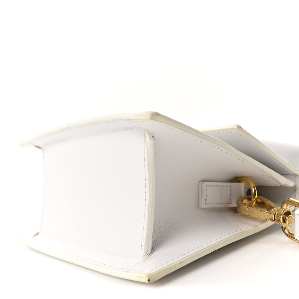Smooth Calfskin Le Grand Chiquito White