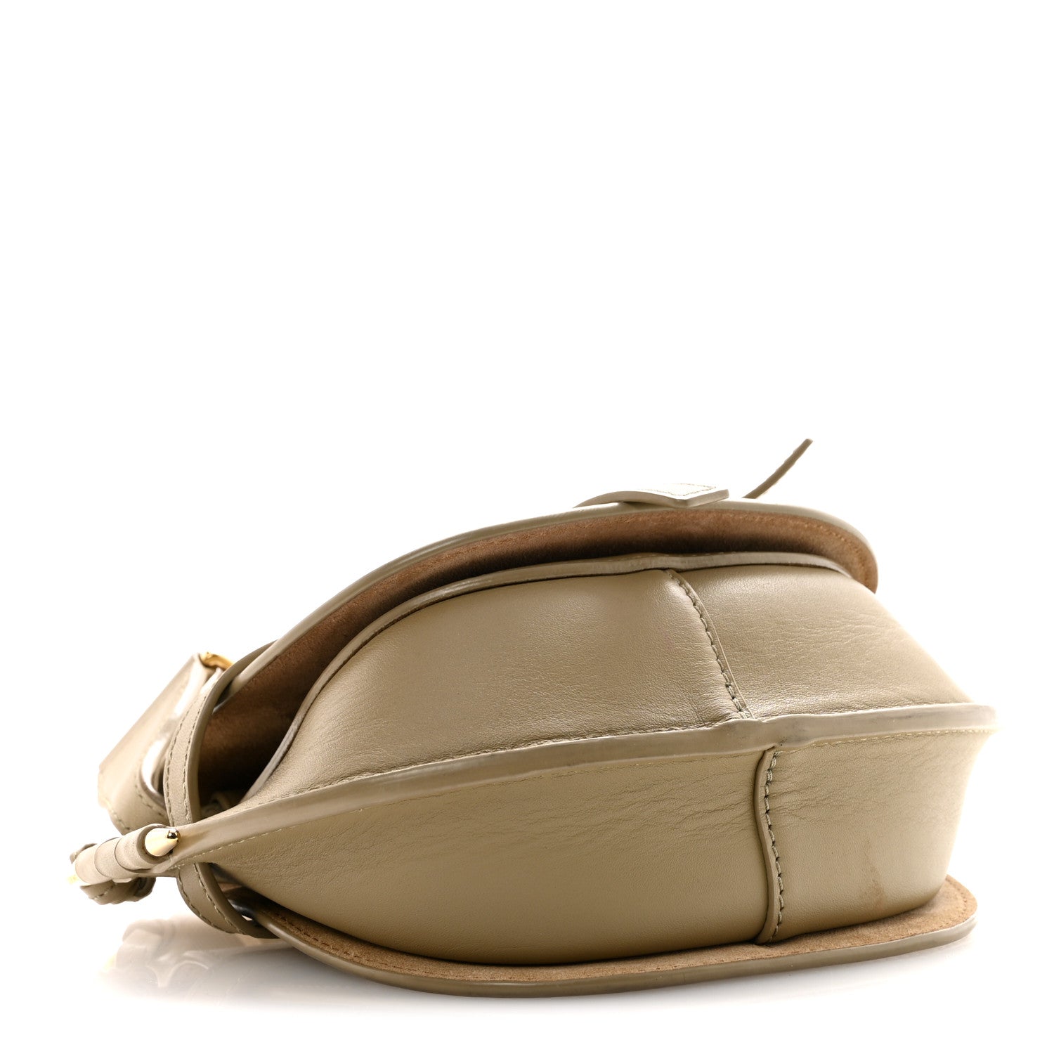 Calfskin Jacquard Mini Gate Dual Bag Butter
