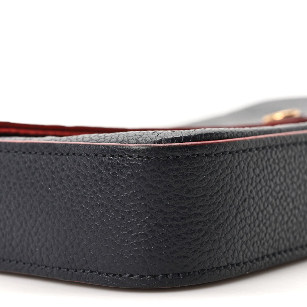 Empreinte Pochette Felicie Chain Wallet Marine Rouge