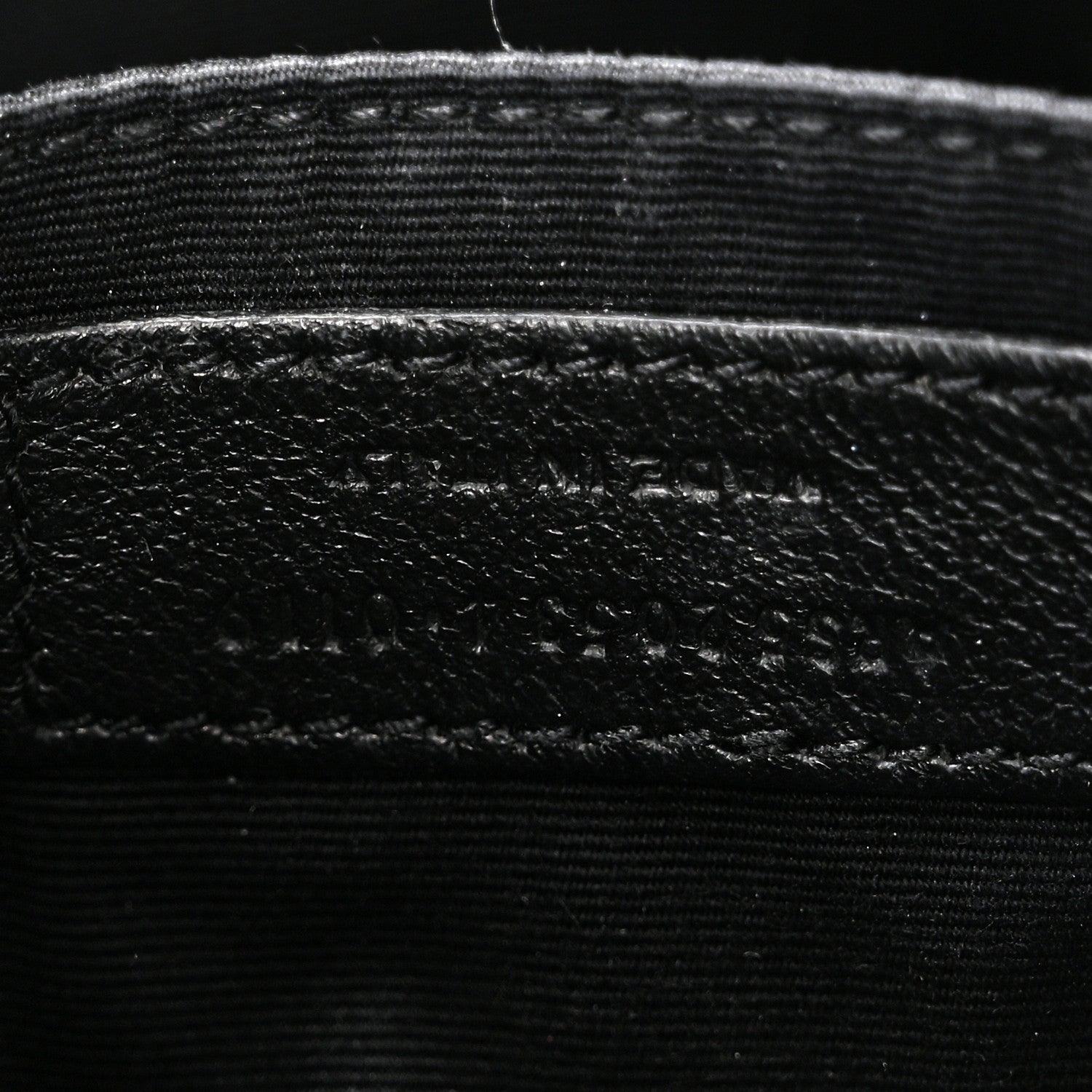 Calfskin Matelasse Monogram Lou Camera Bag Black