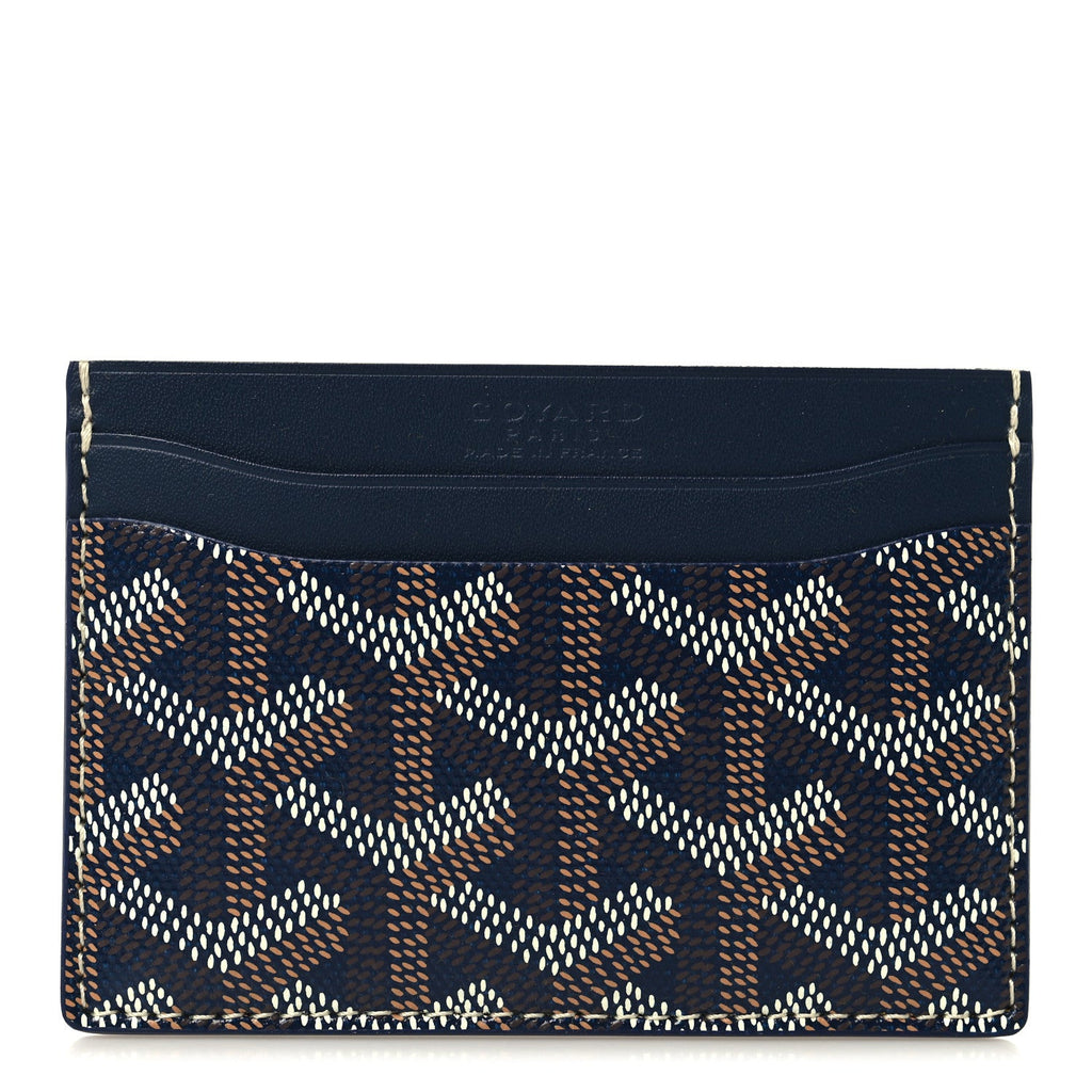 Goyardine Saint Sulpice  Holder Navy