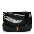 Patent Matelasse Monogram Large Jamie 4.3 Black