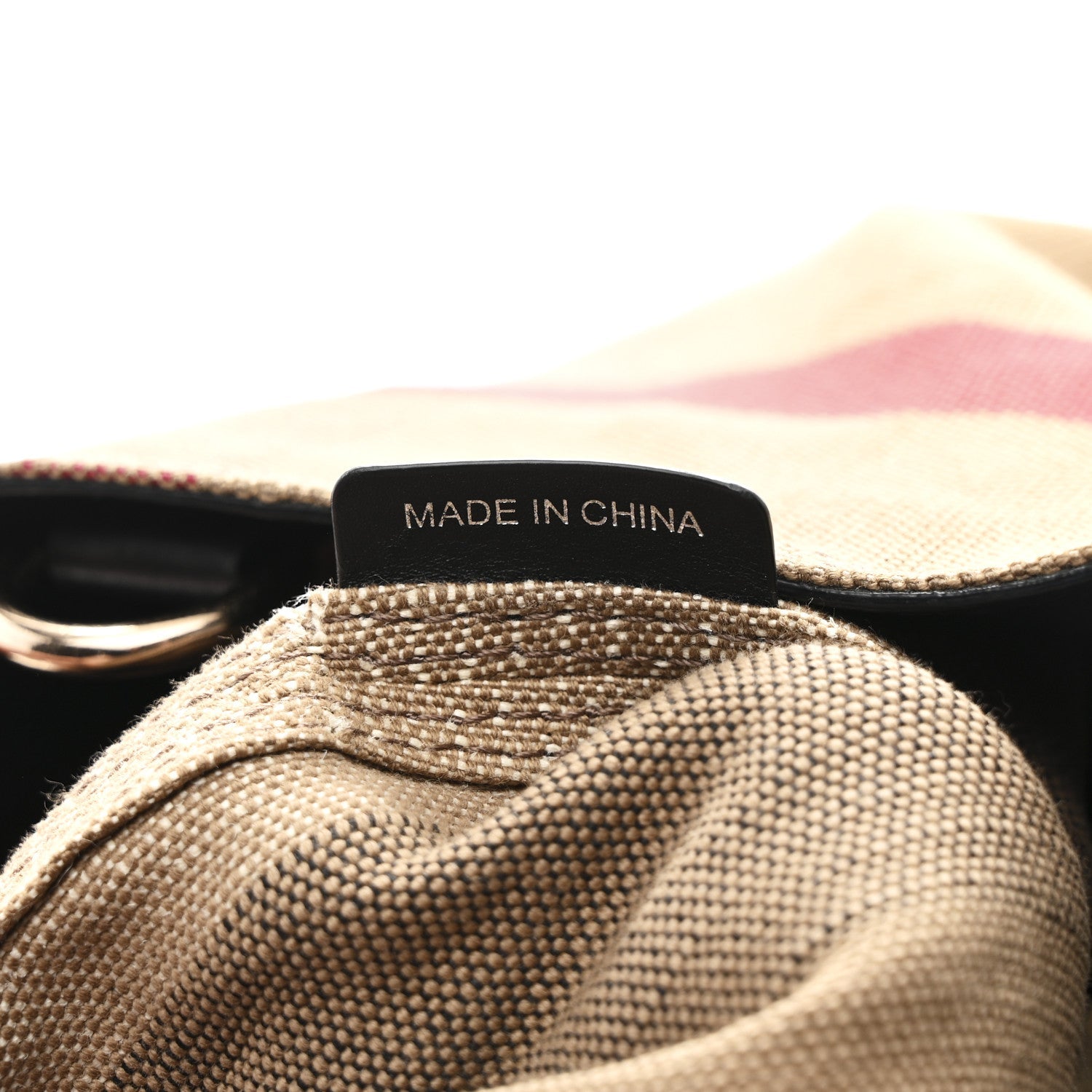 Canvas Mega Check Medium Maidstone Black