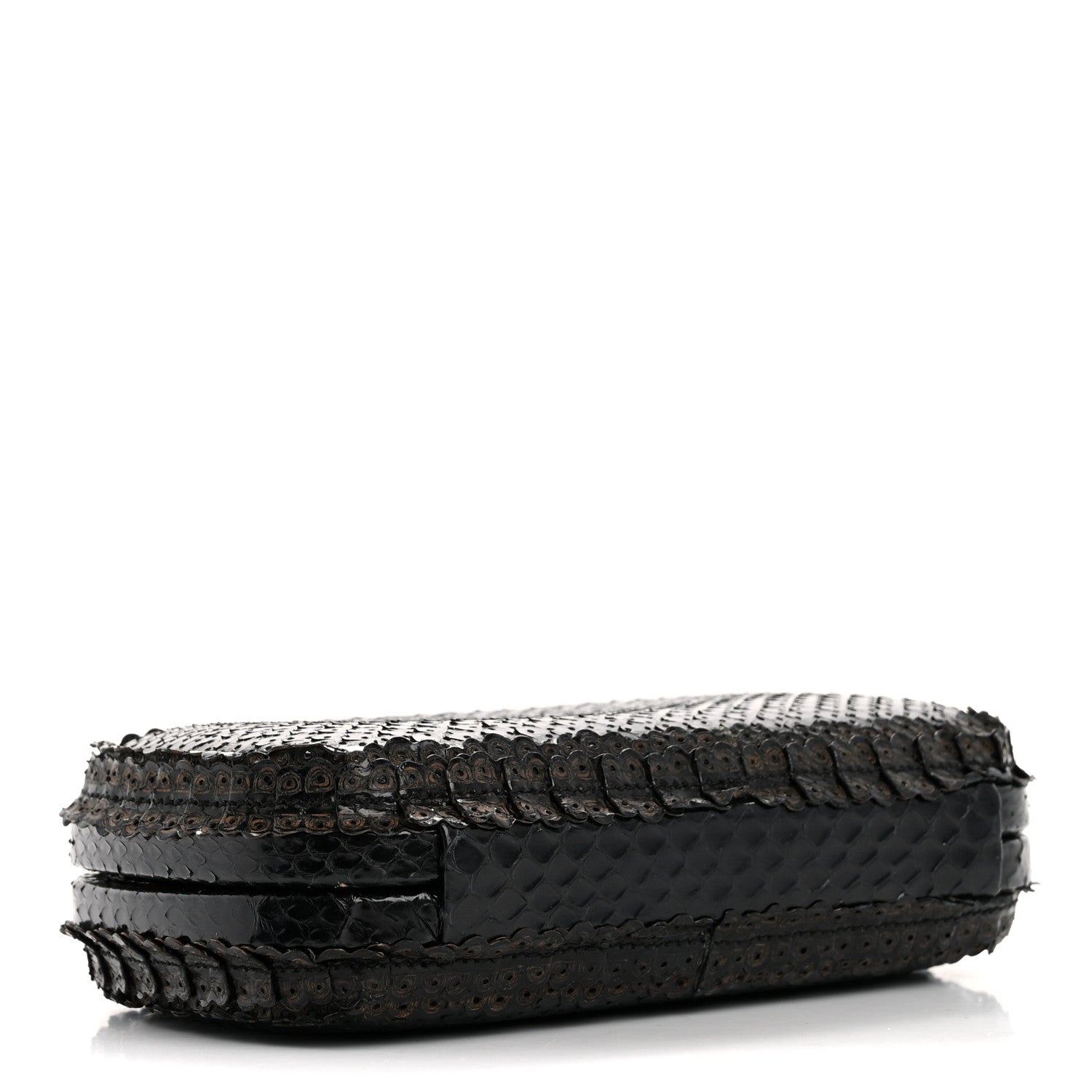 Impero Ayers Knot Clutch Black
