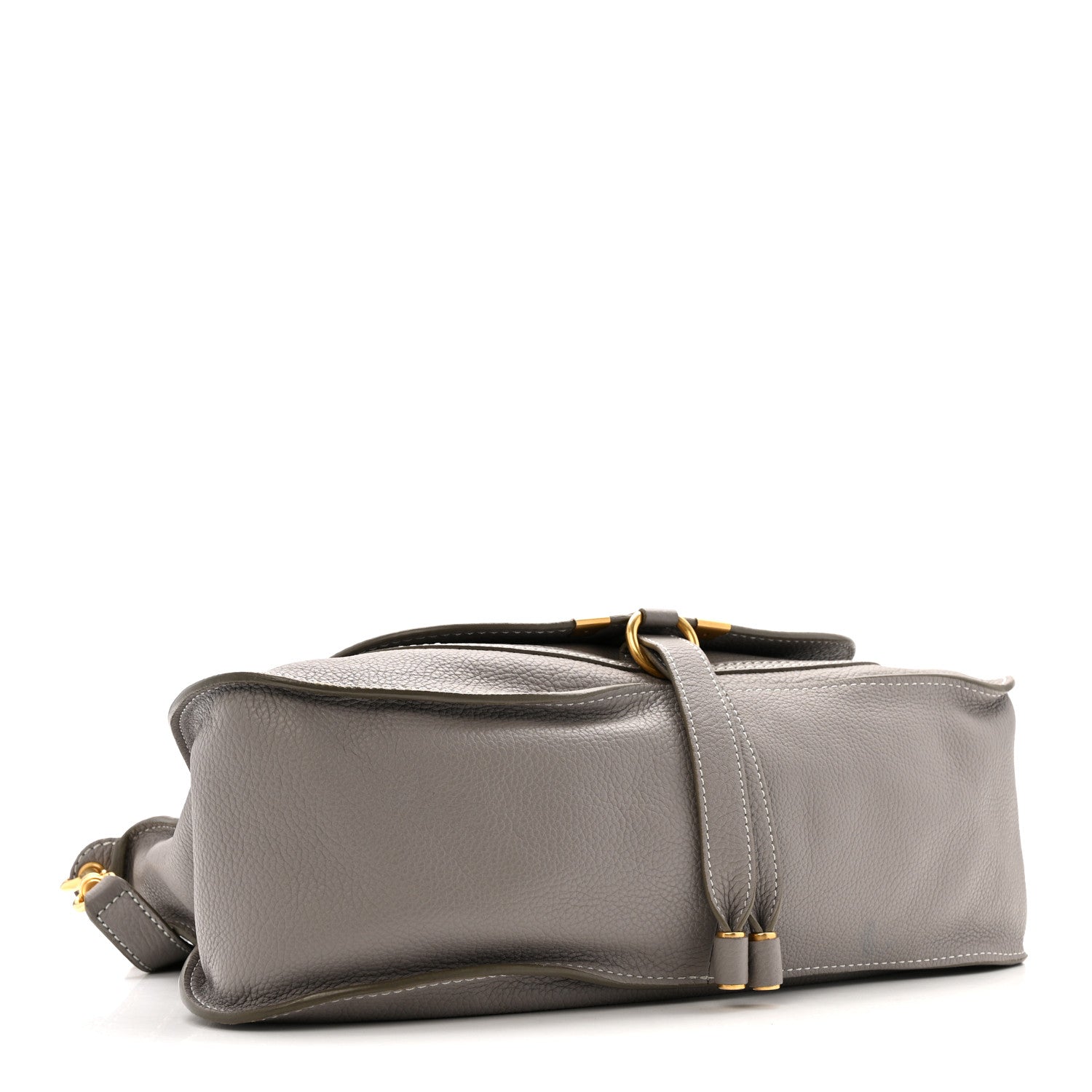 Calfskin Medium Marcie Satchel Cashmere Grey