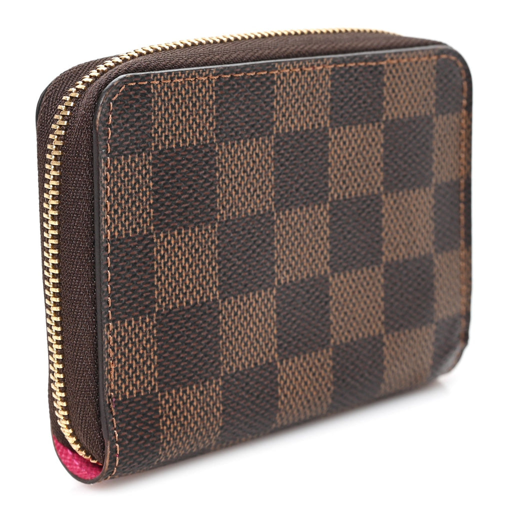 Damier Ebene 2020 Christmas Animation Roller Coaster Zippy Coin Purse Pivoine
