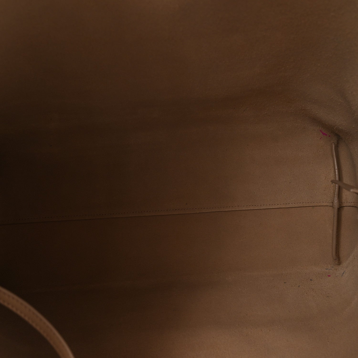 Calfskin Large Shopping Tote Dark Beige