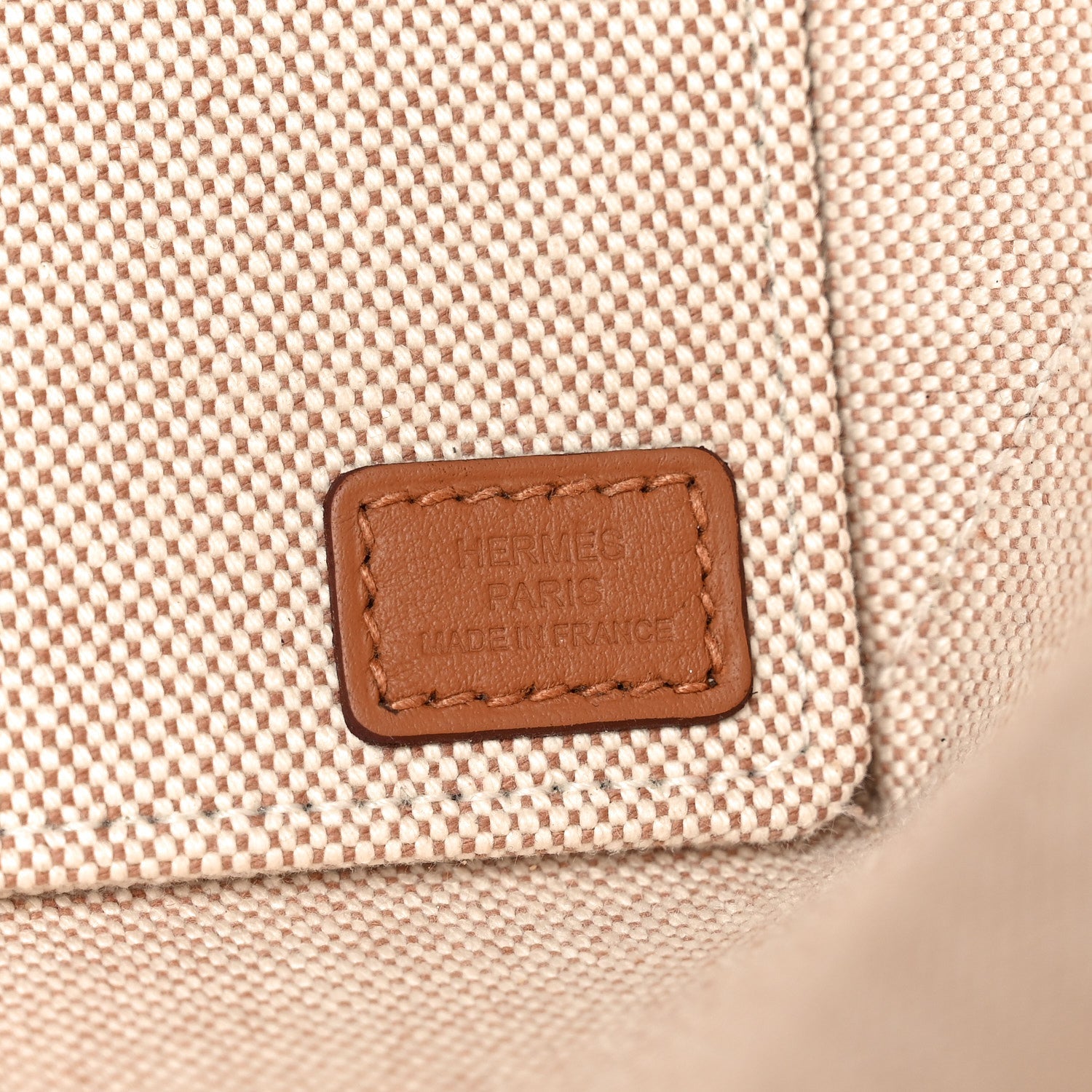 H Plume Canvas Swift Printed Fantaisie d'Etriers Steeple 28 Bag Fauve Ecru Beige Gold